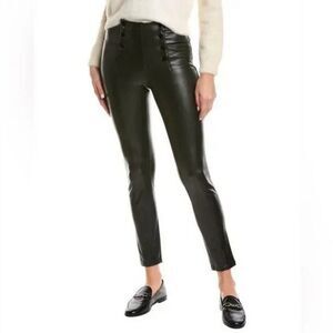 J. McLaughlin Black Skinny Leather Pants